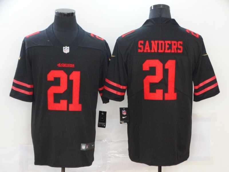 Nike 49ers 21 Deion Sanders Black Vapor Untouchable Limited Jersey,We sell and wholesale Nike 49ers 21 Deion Sanders Black Vapor Untouchable Limited Jersey on line form chian!